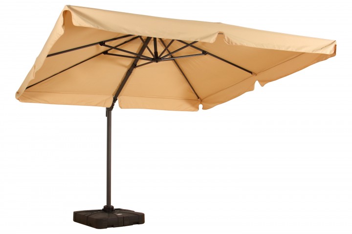 big umbrella for garden isolated on white background